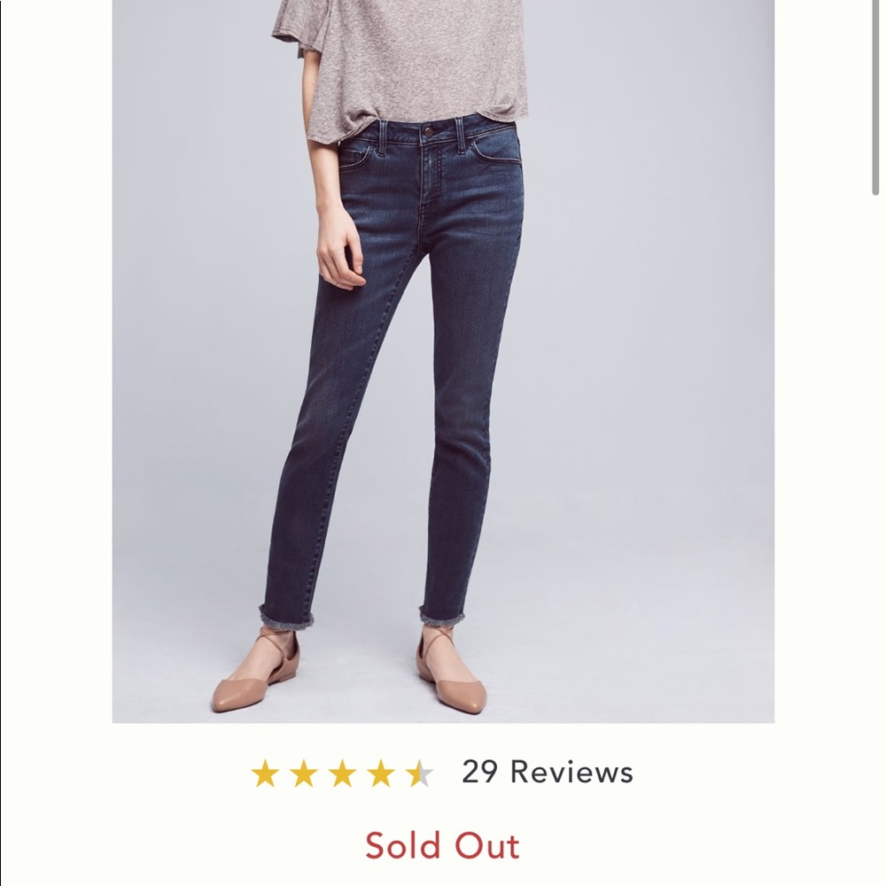 Pilcro and the Letterpress jeans 30 petite